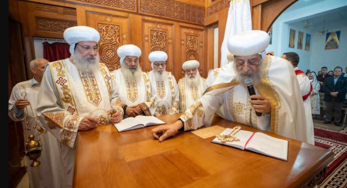 بمشاركة 14 أسقفًا.. البابا تواضروس الثاني يدشن أول كنيسة قبطية في رومانيا