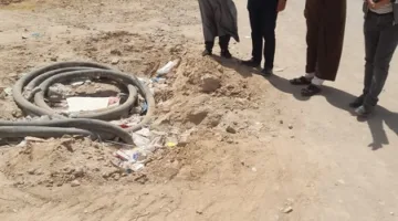 نائب محافظ مطروح يتفقد مشروعات خدمية وتنموية بالضبعة