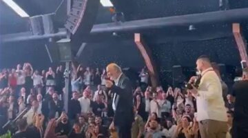 بالفيديو: رقصة لجعجع على المسرح!