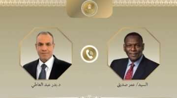 وزير الخارجية يهنئ نظيره السوداني بمناسبة توليه مهام منصبه الجديد