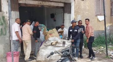 حملة مكبرة بحي الضواحي ببورسعيد لمكافحة ظاهرة النباشين ومحلات الفرزة