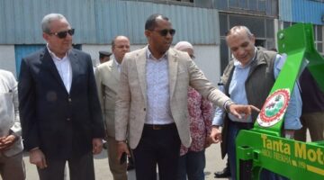 محافظ الغربية يستقبل وزير الزراعة بجمهورية مدغشقر