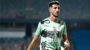 تمزق في السمانة يُبعد أحمد فتوح عن مباراة الزمالك والمصري