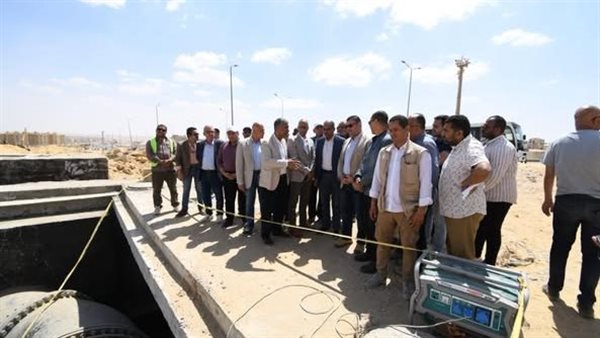 وزير الإسكان يتابع تنفيذ الخط الإضافي لتأمين مياه القاهرة الجديدة وزير الإسكان يتابع تنفيذ الخط الإضافي لتأمين مياه القاهرة الجديدة