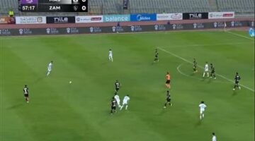 استمرار التعادل السلبي في مباراة الزمالك والمصري حنى منتصف الشوط الثاني