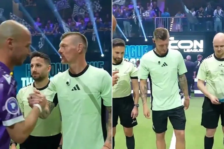 بالفيديو.. نجم ريال مدريد السابق حكما في ألمانيا بالفيديو.. نجم ريال مدريد السابق حكما في ألمانيا