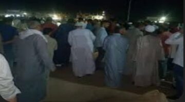 تشييع جثمان مهندسة وطفلها ضحيتي انفجار خط الغاز بأكتوبر بمسقط رأسهما بالفيوم