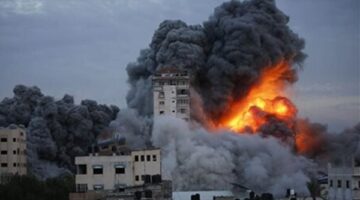 استشهاد فلسطيني وإصابة آخرين جراء قصف إسرائيلي استهدف خيمة للنازحين شرق خان يونس