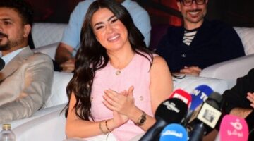 ميرنا نور الدين تحتفل بمسلسلها الجديد «أنا أنت.. إنت مش أنا» مع معتصم النهار (صور)