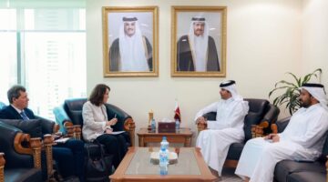 &nbsp;المبعوث الخاص لوزير الخارجية يجتمع مع نائبة الممثل الخاص للأمين العام للأمم المتحدة في أفغانستان