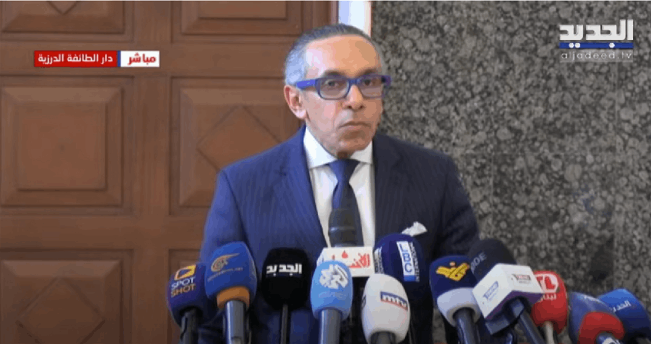 شيخ العقل يلتقي عدداً من سفراء الدول في لبنان.. التفاصيل مع مراسلة الجديد شيخ العقل يلتقي عدداً من سفراء الدول في لبنان.. التفاصيل مع مراسلة الجديد