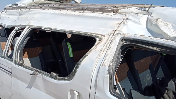 العربية اتعجنت.. مصرع وإصابة 4 مواطنين في انقلاب سيارة ملاكي بمطروح العربية اتعجنت.. مصرع وإصابة 4 مواطنين في انقلاب سيارة ملاكي بمطروح