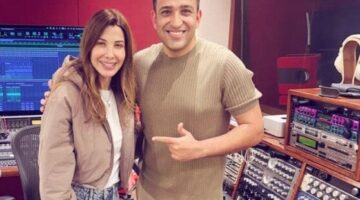 بصورة من الاستوديو.. تامر حسين يكشف عن تعاونه مع نانسي عجرم لصيف 2025