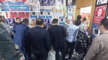 زحام أمام اللجان.. إقبال من الصحفيين في انتخابات التجديد النصفي للإدلاء بأصواتهم