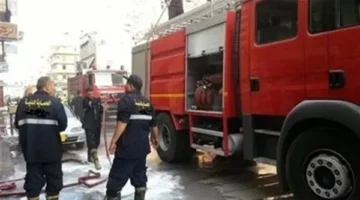 اندلاع حريق بشقة سكنية في المطرية بالقاهرة