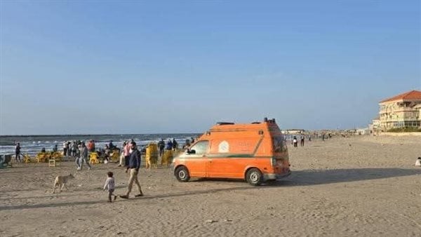 مصرع شابين غرقًا بشواطئ رأس البر مصرع شابين غرقًا بشواطئ رأس البر