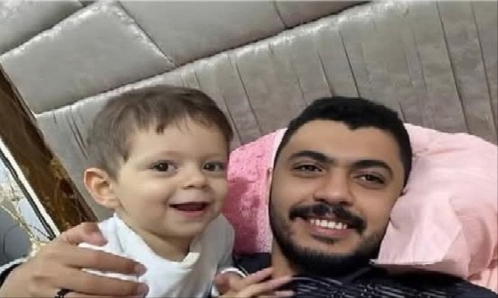 أب يودع ابنه بكلمات مؤثرة بعد وفاته مع والدته في انفجار خط غاز بمدينة 6 أكتوبر أب يودع ابنه بكلمات مؤثرة بعد وفاته مع والدته في انفجار خط غاز بمدينة 6 أكتوبر