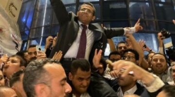 خالد البلشي نقيبا الصحفيين المصريين لفترة ثانية