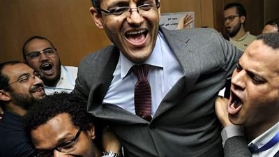 الصحافة حرة ..هتافات الجمعية العمومية بعد فوز البلشي نقيبا الصحافة حرة ..هتافات الجمعية العمومية بعد فوز البلشي نقيبا