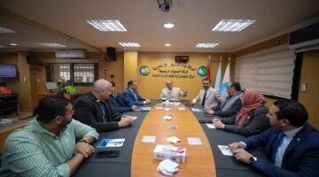 مياه الشرب بالإسكندرية تستقبل وفدًا رفيعًا المستوى بمركز السيطرة والتحكم لإدارة الأزمات