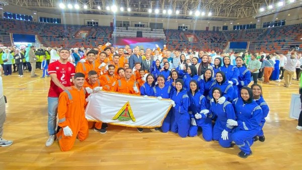جامعة بنها تشارك فى مهرجان العروض الرياضية للكليات المتخصصة جامعة بنها تشارك فى مهرجان العروض الرياضية للكليات المتخصصة
