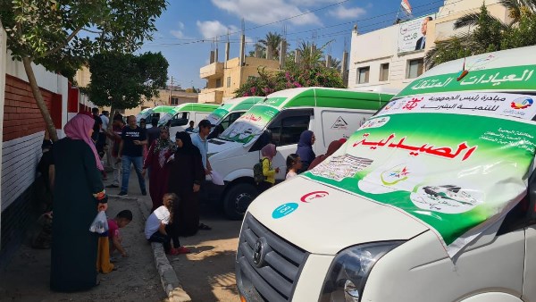 حياة كريمة.. الصحة: إطلاق 5 قوافل طبية لعلاج المواطنين بالمجان حياة كريمة.. الصحة: إطلاق 5 قوافل طبية لعلاج المواطنين بالمجان