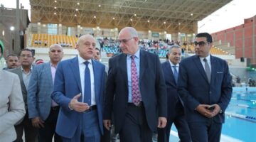 افتتاح حمام السباحة الأولمبي بسيتي كلوب الأقصر بحضور المحافظ وقيادات الرياضة المصرية