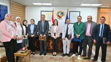 تكرّيم مستشفى صدر دمنهور لفوزها بالجائزة الماسية الدولية للجلطات الدماغية