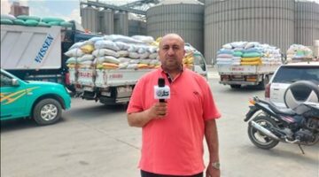 تم استقبال 2444 طن حتى الآن .. المهندس «مصطفي» مدير صومعة ههيا بالشرقية يكشف كيفية استقبال القمح من المزارعين وتخزينه