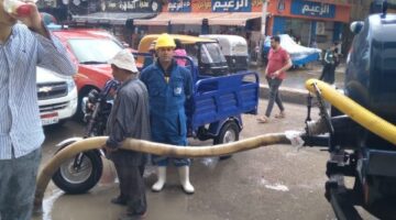 محافظ الغربية يتابع جهود كسح مياه الأمطار ويوجه برفع درجة الاستعداد