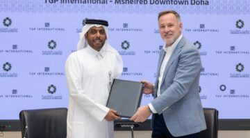 شراكة بين مشيرب العقارية وتي جي بي انترناشيونال لإطلاق ردهة طعام عالمية