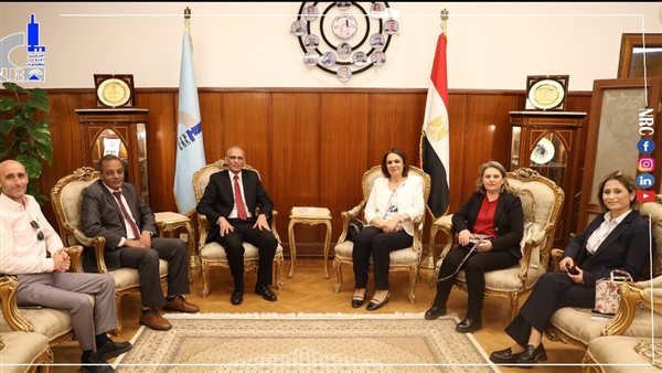 مباحثات بين جامعة قرطاج التونسية والمركز القومي للبحوث مباحثات بين جامعة قرطاج التونسية والمركز القومي للبحوث
