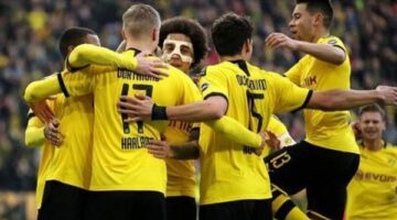 بوروسيا دورتموند يقسو على  فولفسبورج فى الدورى الالمانى