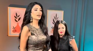 فرق الطول مرعب| فيديو طريف يجمع سالي عبد السلام ورحمة أحمد يشعل السوشيال ميديا