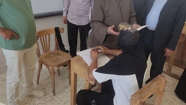اليوم.. طلاب النقل بالثانوية الأزهرية بجنوب سيناء يؤدون امتحانات اللغة الأجنبية الثانية والتاريخ والجغرافيا اليوم.. طلاب النقل بالثانوية الأزهرية بجنوب سيناء يؤدون امتحانات اللغة الأجنبية الثانية والتاريخ والجغرافيا