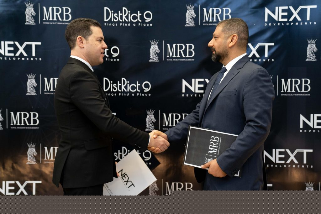 شركة MRB القابضة تتولى تسكين وإدارة وتشغيل مشروع District 9 بالتعاون مع NEXT Developments بمدينة 6 أكتوبر شركة MRB القابضة تتولى تسكين وإدارة وتشغيل مشروع District 9 بالتعاون مع NEXT Developments بمدينة 6 أكتوبر