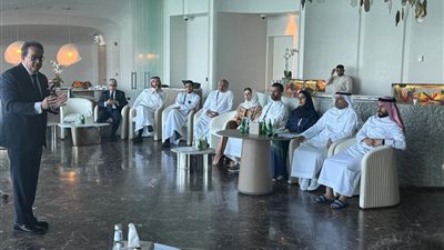 خلال زيارته للمملكة العربية السعودية.. وزير الصحة يلقي محاضرة بعنوان «الثورات الصناعية والرعاية الصحية» خلال زيارته للمملكة العربية السعودية.. وزير الصحة يلقي محاضرة بعنوان «الثورات الصناعية والرعاية الصحية»