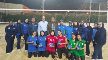 الأهلي يهزم سبورتنج.. ويتوج بدوري سيدات الكرة الطائرة الشاطئية