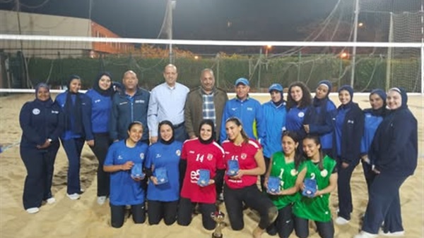 الأهلي يهزم سبورتنج.. ويتوج بدوري سيدات الكرة الطائرة الشاطئية