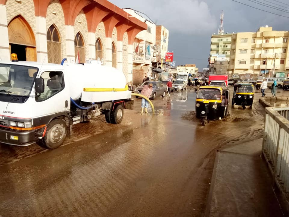 أمطار رعدية على كفر الشيخ.. ورفع درجة الاستعداد لمواجهة التغيرات المناخية