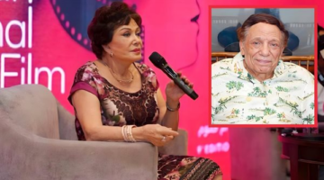 لبلبة : بفهم عادل إمام من نظرة واشتغلت معاه 14 فيلم وعزمني على عيد ميلاده الجاي
