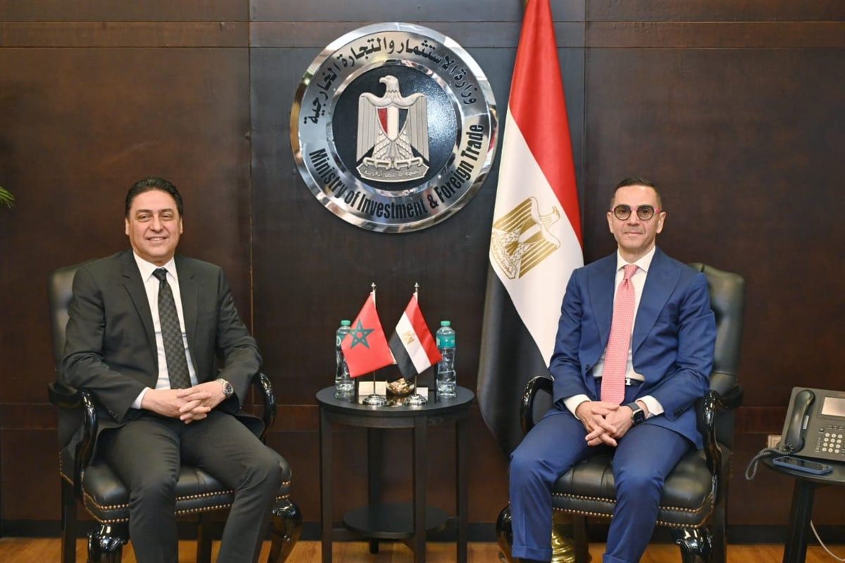 وزير الاستثمار يبحث مع نظيره المغربي سبل تطوير الشراكة الاقتصادية بين البلدين وزير الاستثمار يبحث مع نظيره المغربي سبل تطوير الشراكة الاقتصادية بين البلدين