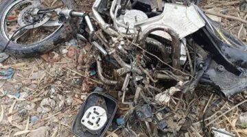 مصرع شاب في تصادم دراجة نارية وملاكي في المنوفية