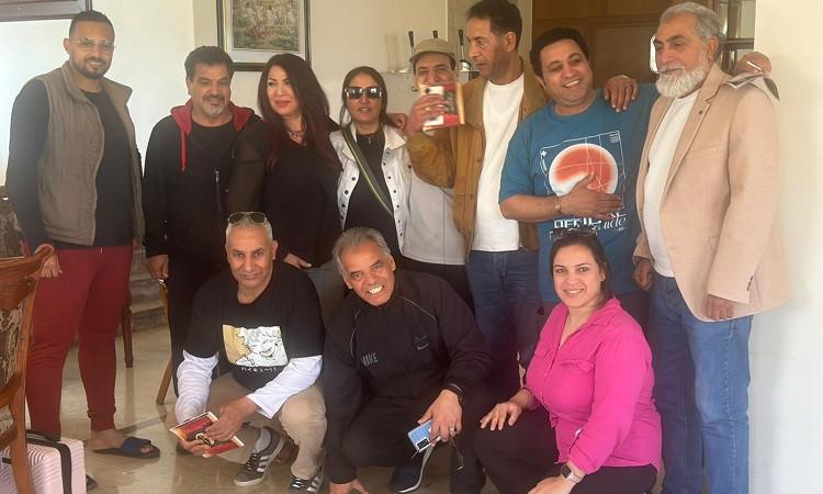 سعد المغربي يستقبل فرقة المسرح المصري المشاركة في مونديال المسرح المغاربي سعد المغربي يستقبل فرقة المسرح المصري المشاركة في مونديال المسرح المغاربي