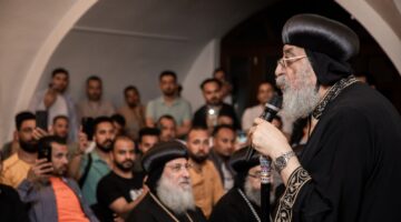 قداسة البابا يلتقي أبناء الكنيسة القبطية في صربيا .. صور