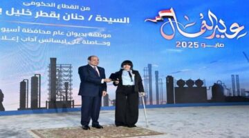 حنان بقطر: تكريم الرئيس وسام على صدري.. والدولة تقدم كافة الخدمات لذوي الهمم