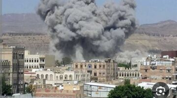 إعلام حوثي: غارة أمريكية تستهدف مديرية بني حشيش شرق صنعاء