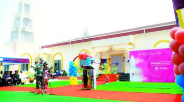 قطر الخيرية تفتتح مسجداً ومركزاً لتحفيظ القرآن في أكرا