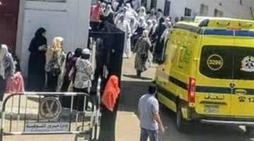 إصابة 7 عمال في حادث تصادم سيارتين بالمنوفية