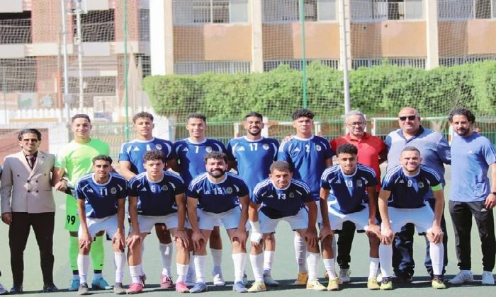 صعود منتخب جامعة سوهاج لكرة القدم للمستوى الأول بعد فوزه على السادات في دورة الشهيد الرفاعي 52 صعود منتخب جامعة سوهاج لكرة القدم للمستوى الأول بعد فوزه على السادات في دورة الشهيد الرفاعي 52